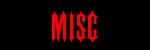Misc. Stuff